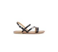 Baden Leather Sandals Black