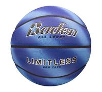 Baden | Limitless | Indoor/Outdoor Premium Composite Super Grip Basketball | Youth, Women & Men Size 5,6,7 (Blue, Size 7 (29.5"))