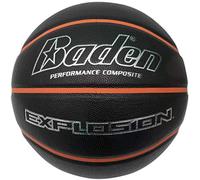 Baden Streetball Basketball - Black, Size 7