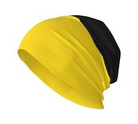 Baden-Württemberg Flag Adult Knitted Hats Printed Knitted Hats Suitable for Autumn and Winter wear Skiing Hiking Black