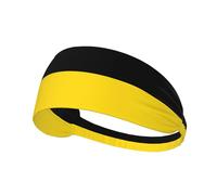 Baden-Württemberg flag Elastic Sports Headband Soft Skin Friendly Sweat Absorbent Breathable for Variety of Outdoor Sports