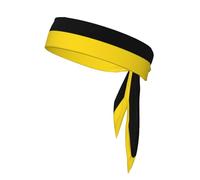 Baden-Württemberg Flag Print Quick-Drying Sports Headband - Adjustable Elastic Sweatband, for Basketball, Running, Tennis