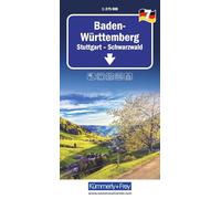 Baden-Württemberg / Stuttgart, Black Forest (7): Mit Stuttgart und Schwarzwald. Inkl. Ortsverzeichnis und Reiseinformationen (Regional maps - Germany)