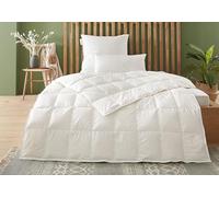 Badenia Trendline Eco Down Duvet Lightweight 135 x 200 cm, White, Oeko-Tex Certified, Produced according to German Quality Standard