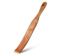 Baderke 11 Inch Wooden Spatula Acacia Skinny Spurtle for Sourdough Starter Sourdough Mixer Bread Stirring Stick for Kitchen Cooking Baking Tools(1 Pc)
