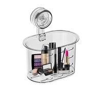 Badezimmer Organizer - Dusch Organizer - Wandregal Für Die Dusche | Transparent Box Mit Abnehmbarem Halter Und Saugnapf, Aufbewahrungsbehälter Ohne Bohren Für Taschentücher, Toilettenartikel
