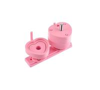 Badge Button Maker Accessories Sliding Type Machine Bracket 25/32/37/44/58/75mm Replacement Mold For Punch Press Machine For Craft Production(32MM Pink Mold)