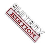 Badge Car - Shitbox Car Decal | Label Sticker for Cars | Door Bdge 3D Label | Design Vehicle Stickers | Self Adhesive Decorative Rear Decals, Novelty Decorations for Auto Vehicle