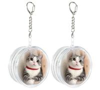 Badge Case - Digital Badge Display with Carabiner | Protective Case - for Convention Fan Meeting Exhibition Trade Show Wedding Graduation Business Workplace