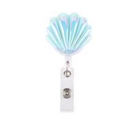 Badge Clips 12pcs Durable ID Card Name Holder Tag Business Nurse Doctor Retractable Badge School Supply