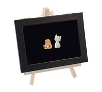 Badge Display Case - Pin Holder Cabinet, Keepsake Organizers, Flexible Design | Acrylic Shadow Arrangement Box Frames For Wall Desk Collector Storage Enamel Awards Showpiece Decor Gift