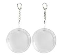 Badge Holder Case | Digital Badge Storage Bag with Carabiner,Storage Case,for Exhibition Trade Show Wedding Graduation Business Workplace Convention Fan Meeting