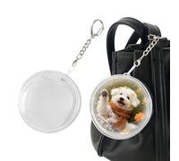 Badge Holder | Digital Badge Display with Carabiner | Protective Case | for Workplace Convention Fan Meeting Exhibition Trade Show Wedding Graduation Business