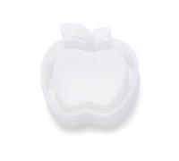 Badge Key Chain UV Epoxy Pendant Quicksand Silicone Mould Candy Shaker Mold Jewelry Making Tools Crystal Resin Mold(Apple)