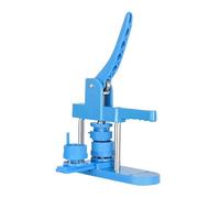Badge Maker Button Badge Maker Machine 25 32 58mm Mold DIY Badge Pin Maker Machine Kit with 400pcs Badge Parts/Pic/Circle Cutter(Blue)