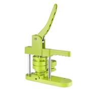 Badge Maker Button Badge Maker Machine 25 32 58mm Mold DIY Badge Pin Maker Machine Kit with 400pcs Badge Parts/Pic/Circle Cutter(Green)