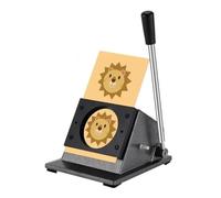 Badge Maker Button Paper Cutter Graphics Punch Cutter Manual Button Making Cutter For 25/32/37/44/50/56/58/75mm Circle Paper Punch Cutter(58mm)