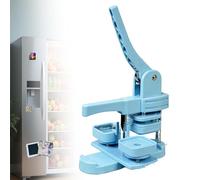 Badge Maker Machine - 50 mm DIY Pin Press with 100 Sets of Consumables for Creating Custom Badges and Fridge Magnets