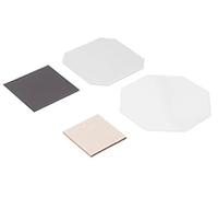 Badge Maker Machine - DIY Metal Button Press Kit with 100 Accessories & Square Cutter for Custom Fridge Magnets and Badges, Ideal for Crafting Designs
