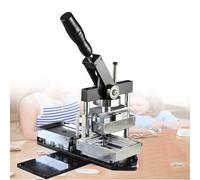 Badge Maker Machine for DIY Fridge Magnets,Professional Photo Magnet Creator,Includes 80x53mm Button