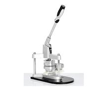 Badge Making Kit, Aluminium Badge Press Making Machine Button Maker Machine Badge Button Pin Round DIY Button Badge Body Can Be Matched 25mm 32mm 44mm 58mm 75mm Mold(58mm molds)