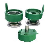 Badge Making Kit, Bad Making Press Button Part Supplies 1 Set Portable Makers Accessories Mould Slide Rail(Green 58mm)