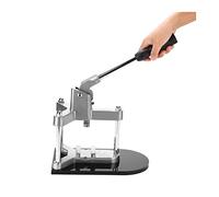 Badge Making Kit, Badge Press Machine Button Badge Maker for DIY Craft Supplies with 25mm/32mm/37mm/44mm/50mm/56mm/58mm/75mm Mould(Machine With50mmMold)