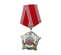 Badge Medals Collection Souvenir Lapel Soviet Medal Award Badge Red Flag Medal Soviet Vintage Soviet Medal