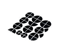 Badge Overlay Vinyl Sticker Kit V2 - Compatible with 2017+ Models | Tested F40, G2x G3x - Not Genuine BMW Parts - SuperWrappz™ | Black Gloss Vinyl | Easy Installation