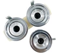 Badge Punching Die Round Button Mold 25/32/37/44/58/75MM Button Stamp Sets Stencil Inserts Round Die Mold Printing Form Cutting Form Metal Form Stamp Set, Craft Kit(25mm)