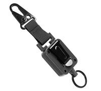 Badge Reel - Portable Extendable Clip, Retractable Keychain | Sustainable Security Coil with Reinforced Wire, Anti-Leak for Home, Hiking, Work and Moving