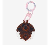 Badge Round Acrylic Pet Tag â€“ Durable and Stylish Pet Identification Tag with Colorful Chain for Dogs and Cats