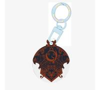 Badge Round Acrylic Pet Tag â€“ Durable and Stylish Pet Identification Tag with Colorful Chain for Dogs and Cats