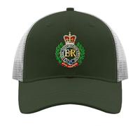 Badge Royal Engineers Baseball Hats Graphic Dad Hat for Men Women Gifts for Friends, Army Green-mesh, One size