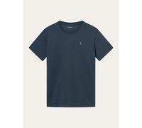 Badge T-shirt KnowledgeCotton Apparel Loke Bleu M
