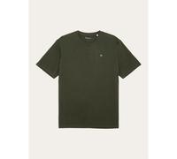 Badge T-shirt KnowledgeCotton Apparel Loke Vert S