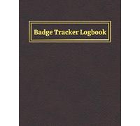 Badge Tracker Logbook: Record Book to Keep Track of Loaner Swipe Access Key Cards Checked In and Out for Office, School or Business Use
