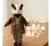 Badger and Outfit Sewing Patterns | Doll Sewing Patterns for Beginners | Handmade Garment & Apparel Making Templates