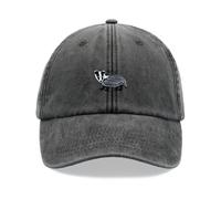 Badger Baseball Cap Vintage Washed Unisex Dad Hat Adjustable Black