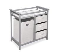 Badger Basket Modern Changing Table, Gray