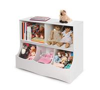 Badger Basket Multi-Bin Storage Cubby, White