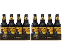 Badger Beers Golden Champion Golden Ale with Elderflower Notes | Crisp & Refreshing Golden Ale | Case of 8 x 500ml Beer Bottles (Pack of 2)
