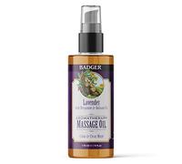 Badger Company, Aromatherapy Massage Oil, Lavender with Bergamot & Balsam Fir, 4 fl oz (118 ml)