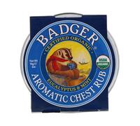 Badger Company, Aromatic Chest Rub, Eucalyptus & Mint, 56g