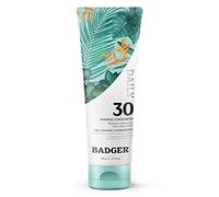Badger Daily Mineral Sunscreen with Zinc Oxide, Moisturising Organic Sun Protection with SPF 30, Moisturising Sunscreen for Everyday Use, Vegan, Gluten Free and