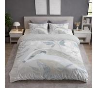 Badger Duvet Cover Single, Animal Bedding, Soft Cosy 3 Piece 110gsm Microfibre Quilt Cover and 2xPillow Case 50x75 cm with Zipper Closure for Bedroom W183