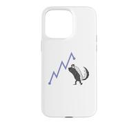 Badger in the Crash of the Stock Market Case for iPhone 15 Pro Max