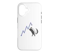 Badger in the Crash of the Stock Market Case for iPhone 16