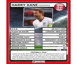 Badger Learning England Football Superstars Poster Set Paperback Book Badger Learning Multicolor