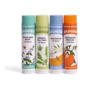 Badger Lip Balm 4 Sticks Gift Set Green Pack